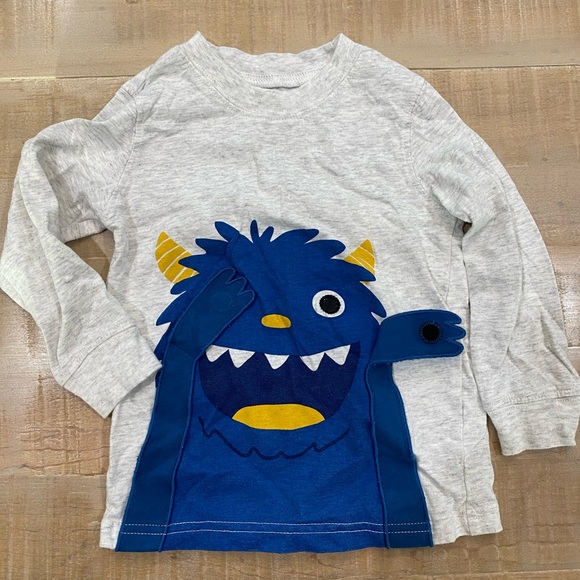 5 set Carters Tea Splendid Cat & Jack toddler baby boy tips tee shirts - Picture 2 of 11